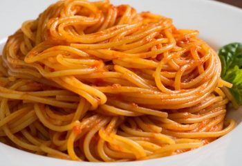 Spaghetti with Marinara Side