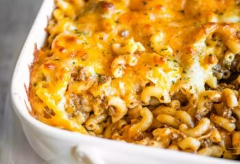 Cheeseburger Casserole-Large