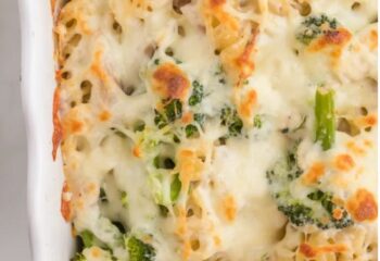 Ooey Gooey Chicken Broccoli Pasta Casserole-Regular