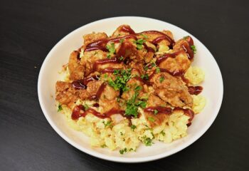 BBQ Chicken Mac N Cheese