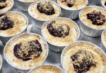 Protein Blueberry Cheesecake Cups