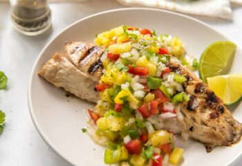 Red Snapper and Pineapple Salsa