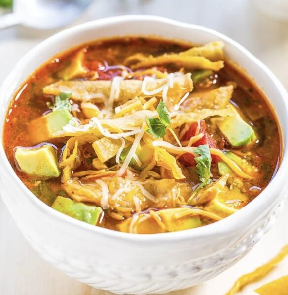 Chicken Tortilla Soup 32oz - Amplified Meal Prep