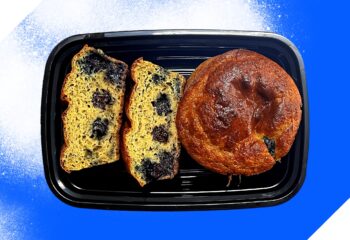 Lemon Berry Pancake Muffin