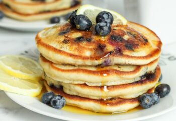 Lemon Berry Pancake Muffin