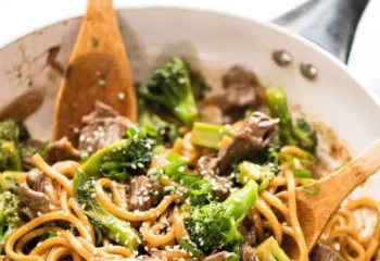 Beef and Broccoli Noodles
