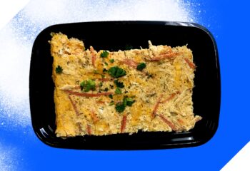 Buffalo Chicken Breakfast Casserole