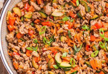 Turkey and Veggie Stir Fry