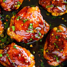 Honey Garlic Chicken Thighs